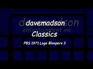Davemadson Classics- PBS 1971 Logo Bloopers 3