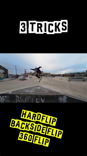 Check Out These 3 Tricks 🛹👍