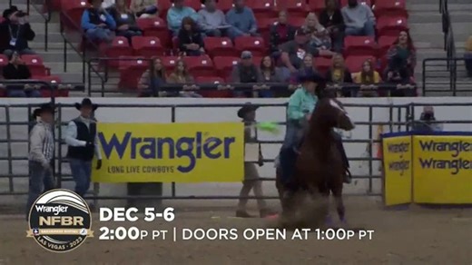 Wrangler National Finals Rodeo TV Spot, '2023 Breakaway Roping Finals'