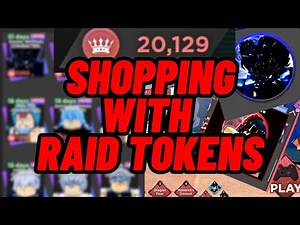 I Spent Over 20K Raid Tokens On The Anniversary Update! Look What I Got! Anime Dimensions (Roblox)