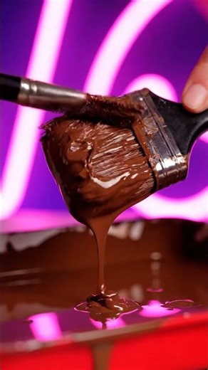 Paintbrush with rust paint#asmr #relax paint colors -