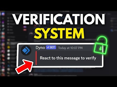 How to Create Discord Verification System With Dyno Bot (2025)