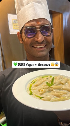 Vegan White Sauce Recipe | Dairy-Free Alfredo Sauce | Olive Oil Roux | Almond Milk Pasta Sauce | No butter. No cream. Just olive oil, roux, and almond milk giving pure creamy magic! ✨ Perfect for pasta, lasagna, mac & cheese, vegan pizza base, or dipping sauce. Ingredients: 🫒 Olive oil – for rich flavor 🌾 Flour – for roux 🌰 Almond milk – for creamy texture 🧂 Salt, pepper, nutmeg – for flavor balance Vegan white sauce recipe, vegan Alfredo sauce, dairy-free white sauce, almond milk pasta sauc