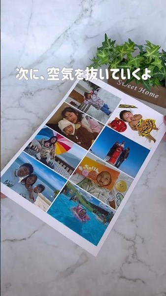 100均だけで作れる【透け透けカレンダー】材料は、コメント欄に記載しています✨フォローしてくれたら、嬉しいです！