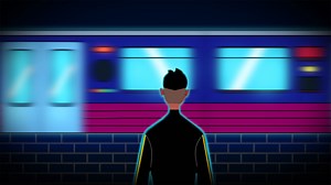 Visualisation of Music Motion Graphic