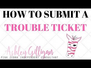 How to Submit a Trouble Ticket | Pink Zebra