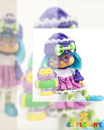 Strawberry Shortcake Plum Pudding 5.5" Scented Fashion Doll New in Box