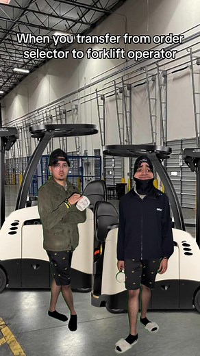 From Order Selector to Forklift Driver: A Funny Job Transfer! 😂