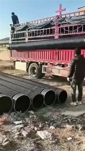 How Are Large Pipes Loaded?