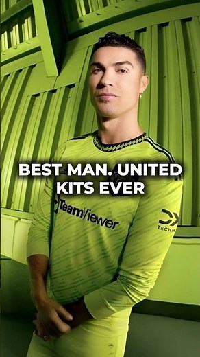 Best Manchester United Kits Ever ❤️🤍 #ManUnited #FootballKits