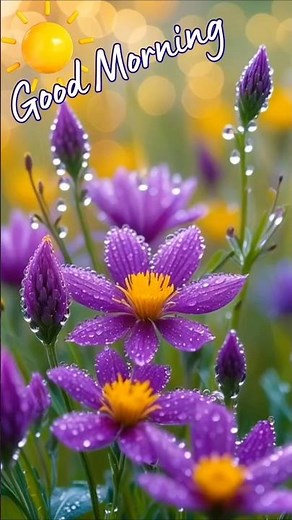 Good Morning🌹 Morning nature✨Start a new day brightly🔅Spring Melody