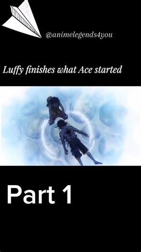 Animelegends4you on Instagram: "Luffy finishes what Ace started.. One Piece is a long-running Japanese anime based on the manga by Eiichiro Oda. It follows Monkey D. Luffy, a cheerful young pirate who gains rubber powers after eating a Devil Fruit. Luffy forms a pirate crew called the Straw Hat Pirates and sets sail across the seas in search of the legendary treasure “One Piece” so he can become the Pirate King. The series blends: • Adventure • Action • Fantasy • Comedy • Drama • Pirates + Super