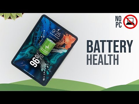 How to Check iPad Battery Health Without Computer