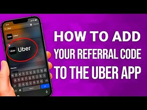 How to Add Your Referral Code to the Uber App: Share & Earn Rewards!