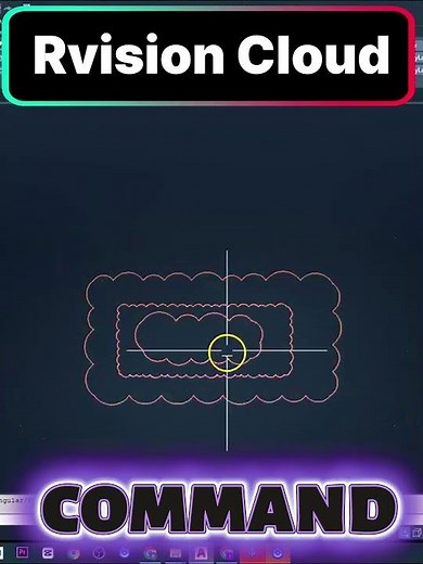 How To use Revision Cloud In AutoCAD | AutoCAD Tricks | #shorts
