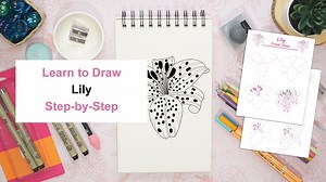 Draw a Lily: Simple Steps to Stunning Floral Art | Tammie Ann Creative | Skillshare