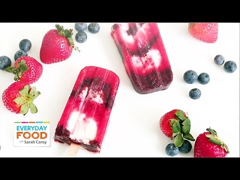 Fresh Fruit Firecracker Popsicles - Everyday Food with Sarah Carey
