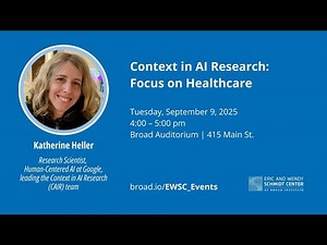 EWSC: Context in AI Research: Focus on Healthcare