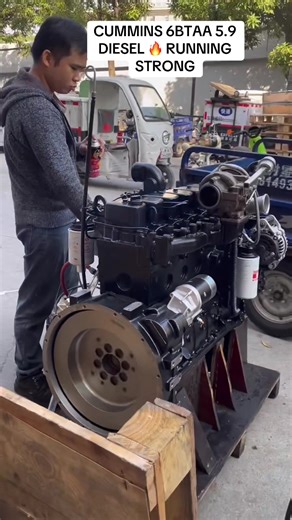 Cummins 6BTAA 5.9 Diesel Engine for Heavy Equipment