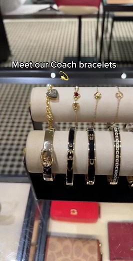 Coach Bracelets Collection - Affordable Luxury Jewelry