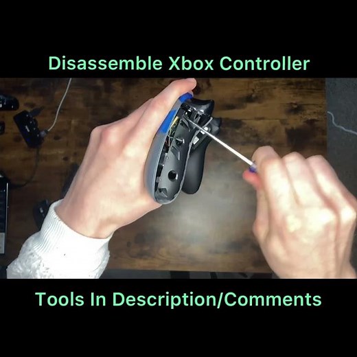 How To Take Apart Xbox Controller | Repair 🎮 #shorts #xbox #xboxcontroller #xboxcontrollers