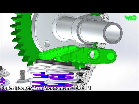 Roller Rocker Arm Mechanism - PART 1