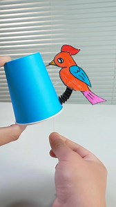 12K views · 36 reactions | Flying Paper Bird Puppet #flying #paper #bird #puppet #craft #diy #handmade #creative #fun #kids #art #homemade #design #eco #idea #toy | paper craft ideas | Facebook