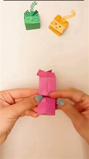 How to Make a Cute Origami Japanese Cat 🐱✨#JapanesePaperCat #OrigamiCat