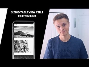Sizing UITableView Cells to Fit Images! (Swift in Xcode)