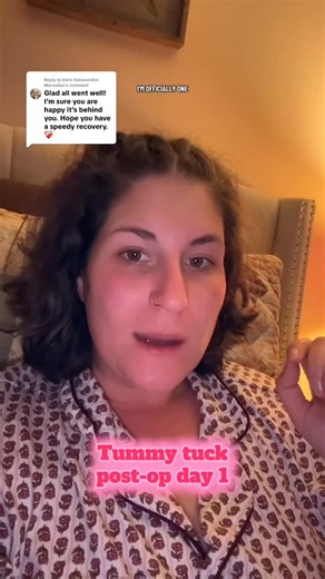1.8K views · 24 reactions | Tummy tuck post-op day 1️⃣ update! I’m feeeeeeeling it today but that’s ok, it’s all a part of the healing process so grateful for my support system & all of you here Looking forward to taking off this tight ass binder tomorrow and seeing my new belly! #tummytuck #diastasisrecti #tripletmom #plasticsurgery #tummytuckrecovery #postop #postoprecovery #tummytuckjourney #tummytucksurgery #cosmeticsurgery | Moretolovski | Facebook