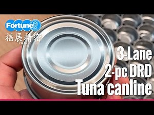2pc DRD Food Cans Production Line #TUNACAN #2PCCAN #DRDCAN