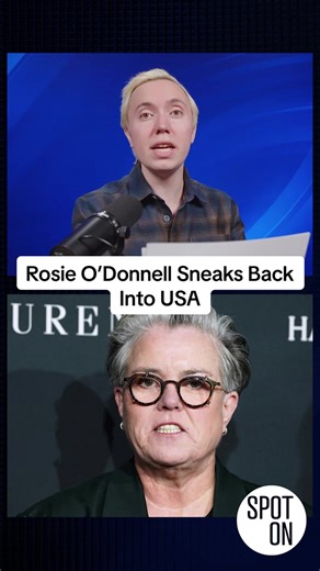 @Link Lauren reacts to Rosie O’Donnell sneaking back into the U.S. after her feud with President Trump. Follow and like for more! #rosieodonnell #rosie #hollywood