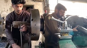 Restoring a Wrecked Drive Shaft in a Workshop