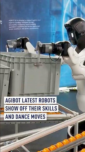 AGIBOT latest robots show off their skills and dance moves