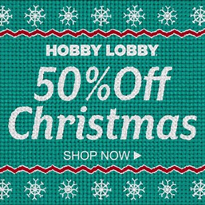 269K views · 165 reactions | Have a very Hobby Lobby® Christmas with 50% off select Christmas items for a limited time only! | Hobby Lobby | Facebook