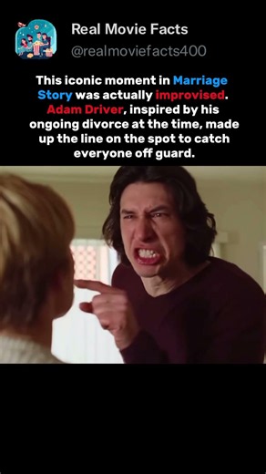 The unbridled genius of Adam Driver #movietrivia ￼