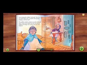 Starfall Talking Library, Fiction & Poetry stories, the Cobbler and the Elves