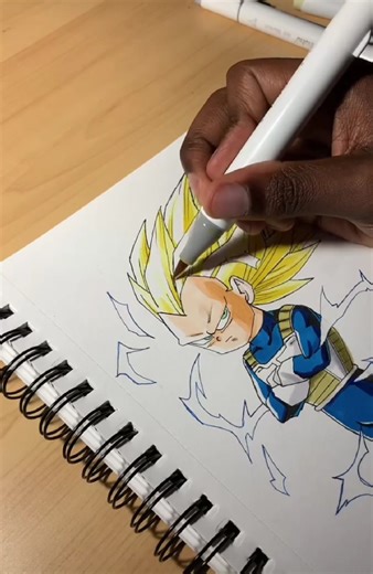 Daima series Piccolo and Super Saiyan 3 Vegeta fan art