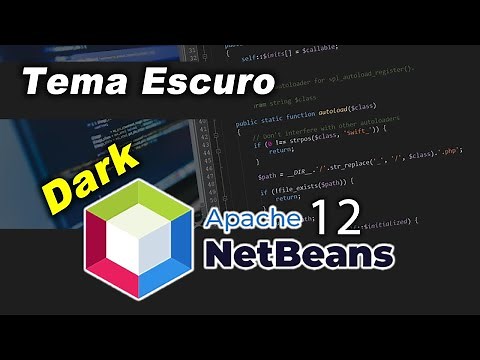 Como deixar o Netbeans 12 com Dark Theme Tema escuro