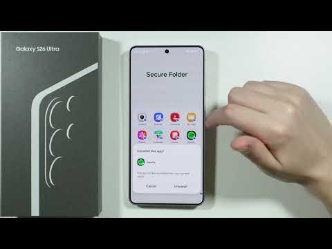 Samsung Galaxy S26 Ultra: How to Remove Apps from Secure Folder