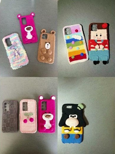 DIY Crochet Cell Phone Case