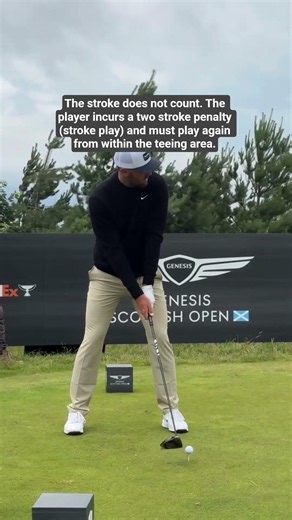Starting a hole outside the tee markers - Golf Rules Explained