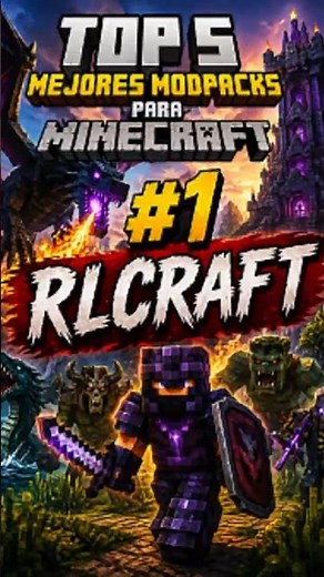 💀 EL MODPACK MÁS BRUTAL DE MINECRAFT | RLCRAFT #1 🏆 #minecraft #minecraftmods #modpacks