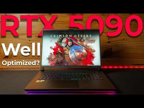 Crimson Desert Benchmark - RTX 5090 Laptop (ROG Strix Scar 18)