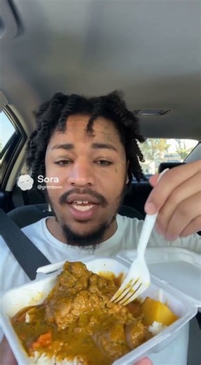 Curry chicken AI food review #ai #sora2 #currychicken