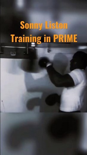 Prime Sonny Liston Training Footage 🥊