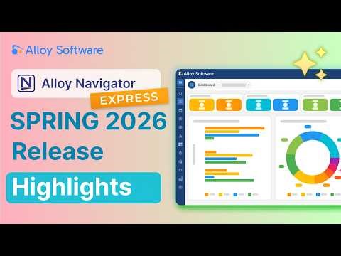 Alloy Navigator Express 2026 Spring Release: Highlights