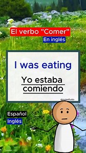 Verbo comer en inglés - #aprendeingles #inglesonline #learnenglish #fraseseningles #palabraseningles #latinosenusa #aprendeinglesonline | Inglés Fluido