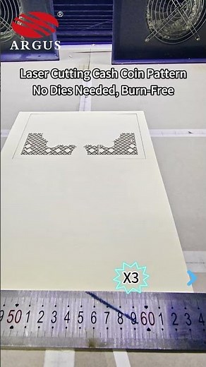 Cash Coin Pattern Laser Cutting Solution: Intricate Designs with Zero Mold Costs and Burn-Free Edges