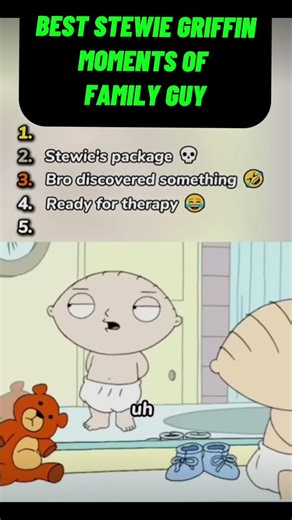 Best stewie griffin moments from family guy 🏆